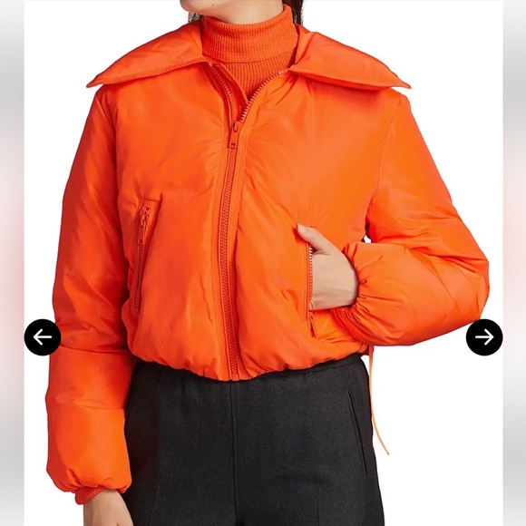 GANNI Tech Down Puffer Jacket - Picture 3 of 14